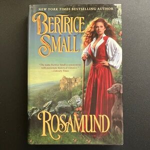 Historical Fiction Romance Book Rosamund Bertrice Small 2002 Book 1 Hardcover